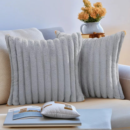 Sienna Plush Decorative Pillow Covers (Set of 2)
