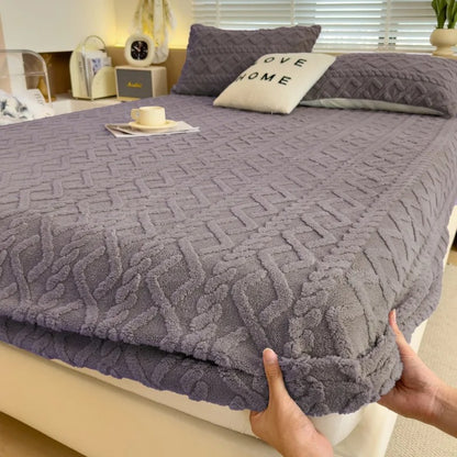 Arctic Plush Fitted Mattress Cover