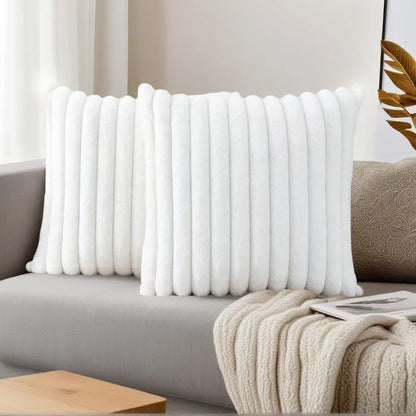Sienna Plush Decorative Pillow Covers (Set of 2)