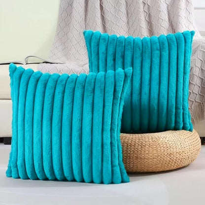 Sienna Plush Decorative Pillow Covers (Set of 2)