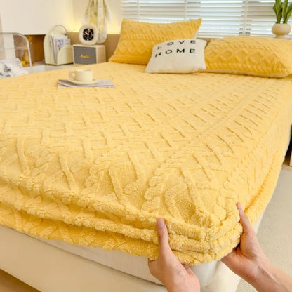 Arctic Plush Fitted Mattress Cover