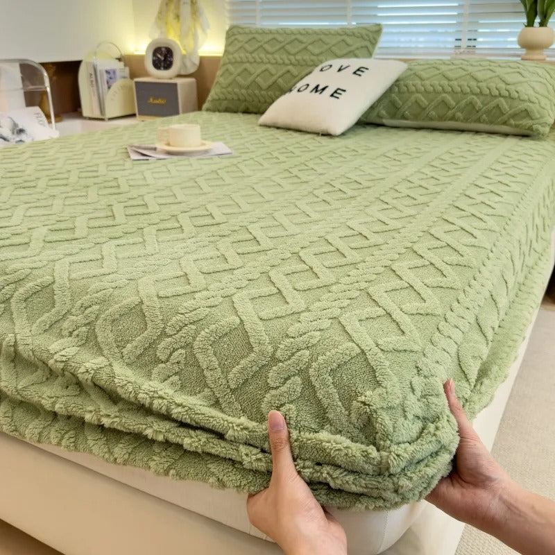 Arctic Plush Fitted Mattress Cover