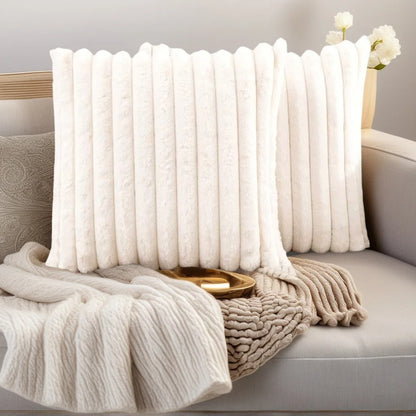 Sienna Plush Decorative Pillow Covers (Set of 2)
